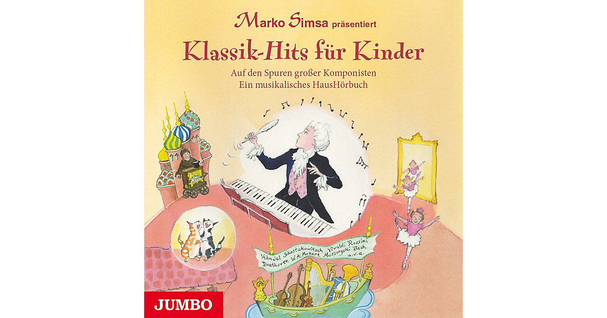 Klassik-Hits Kinder, 1 Audio-CD Hörbuch Kinder Klassik-Hits Kinder, 1 Audio-CD Hörbuch Kinder von JUMBO Verlag