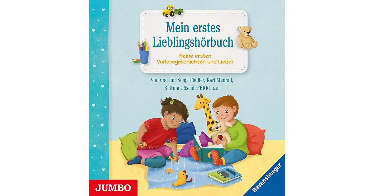 Mein erstes Lieblingshörbuch, Audio-CD Hörbuch von JUMBO Verlag
