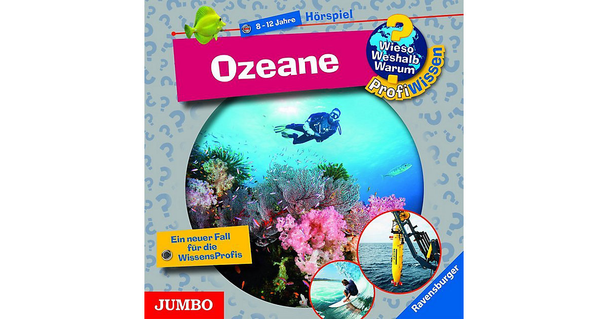 Ozeane, 1 Audio-CD Hörbuch von JUMBO Verlag