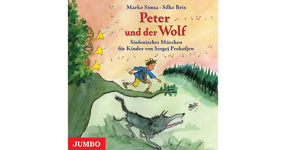 Peter und der Wolf, 1 Audio-CD Hörbuch Peter und der Wolf, 1 Audio-CD Hörbuch von JUMBO Verlag