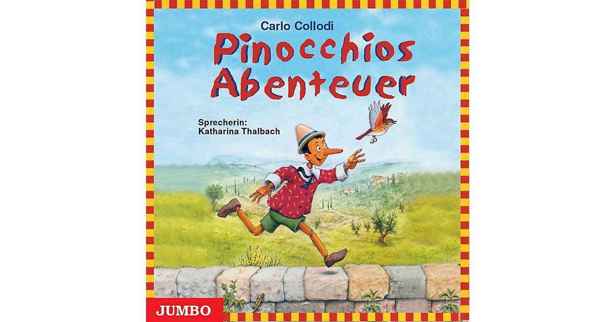 Pinocchios Abenteuer, 1 Audio-CD Hörbuch von JUMBO Verlag