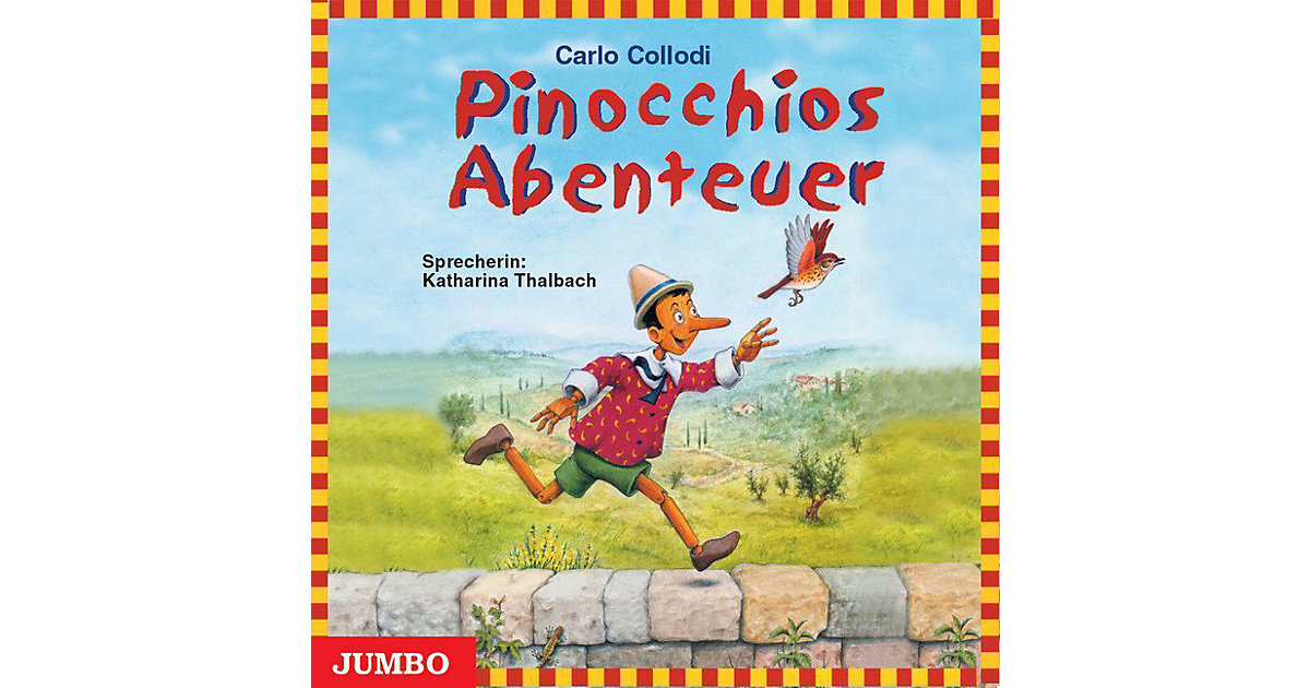 Pinocchios Abenteuer, 1 Audio-CD Hörbuch Pinocchios Abenteuer, 1 Audio-CD Hörbuch von JUMBO Verlag
