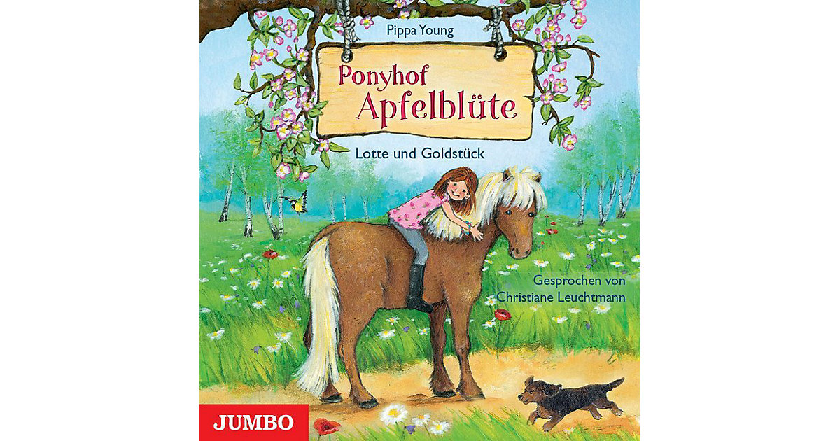 Ponyhof Apfelblüte - Lotte und Goldstück, Audio-CD Hörbuch Ponyhof Apfelblüte - Lotte und Goldstück, Audio-CD Hörbuch von JUMBO Verlag