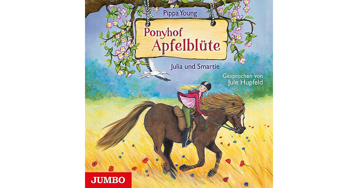 Ponyhof Apfelblüte: Julia und Smartie, 1 Audio-CD Hörbuch Ponyhof Apfelblüte: Julia und Smartie, 1 Audio-CD Hörbuch von JUMBO Verlag