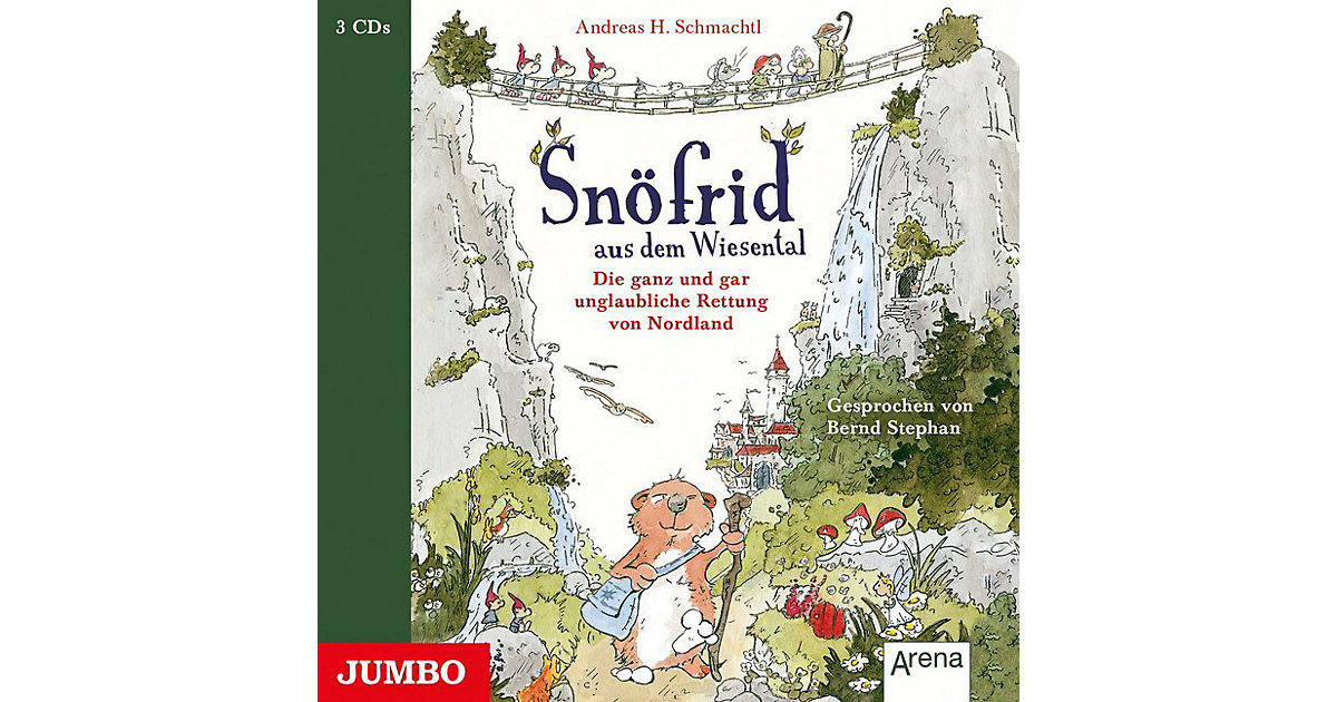 Snöfrid aus dem Wiesental - Die ganz und gar unglaubliche Rettung aus Nordland, 3 Audio-CDs Hörbuch von JUMBO Verlag