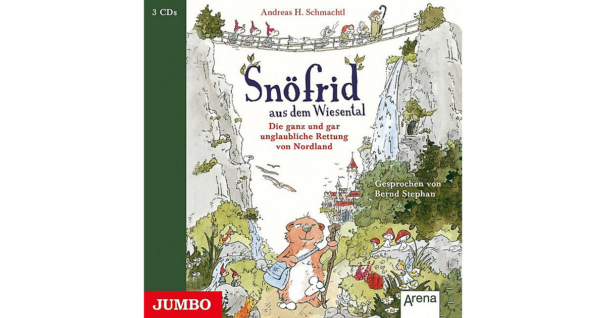 Snöfrid aus dem Wiesental - Die ganz und gar unglaubliche Rettung aus Nordland, 3 Audio-CDs Hörbuch Snöfrid aus dem Wiesental - Die ganz und gar unglaubliche Rettung aus Nordland, 3 Audio-CDs Hörbuch von JUMBO Verlag