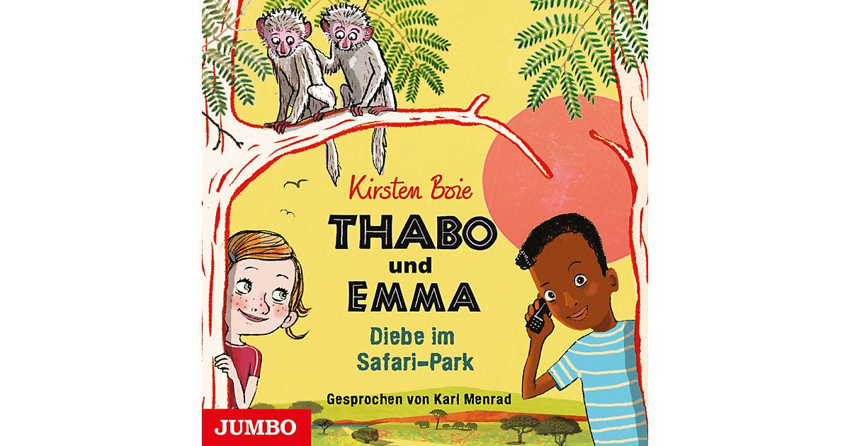 Thabo und Emma - Diebe im Safari-Park, Audio-CD Hörbuch von JUMBO Verlag