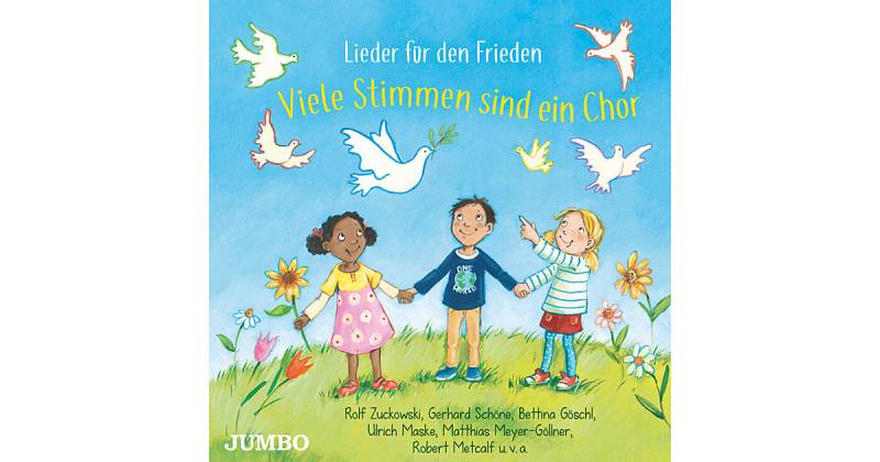 Viele Stimmen sind ein Chor. Lieder den Frieden, Audio-CD Hörbuch  Kinder von JUMBO Verlag