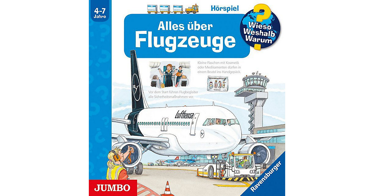 Wieso? Weshalb? Warum? Alles über Flugzeuge, 1 Audio-CD Hörbuch Wieso? Weshalb? Warum? Alles über Flugzeuge, 1 Audio-CD Hörbuch von JUMBO Verlag
