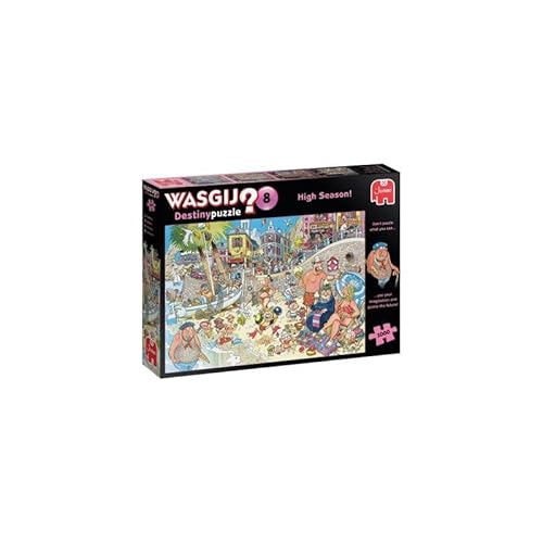 Jumbo Wasgij Destiny – High Season #8, 1000 Stück (81930) von JUMBO