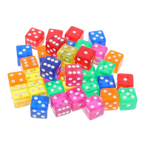 36-teiliges -würfelset: 6-seitige Würfel Zum Lernen Von Mathematik, Spielbrettzubehör, Acryl, Für Lehrmittel, Partyspaß Und -Abenteuer 36-teiliges -würfelset: 6-seitige Würfel Zum Lernen Von Mathematik, Spielbrettzubehör, Acryl, Für Lehrmittel, Partyspaß Und -Abenteuer von JUMPLAWN