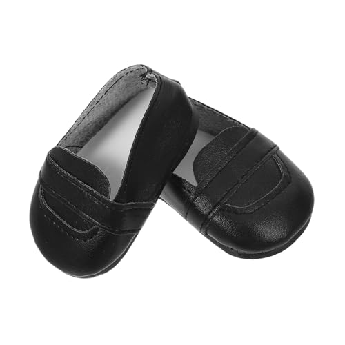 JUMPLAWN Puppenschuh-Set 1 Paar Miniatur-babypuppenschuhe Dekorative Mini-Hausschuhe Für Jungen Und Mädchen von JUMPLAWN