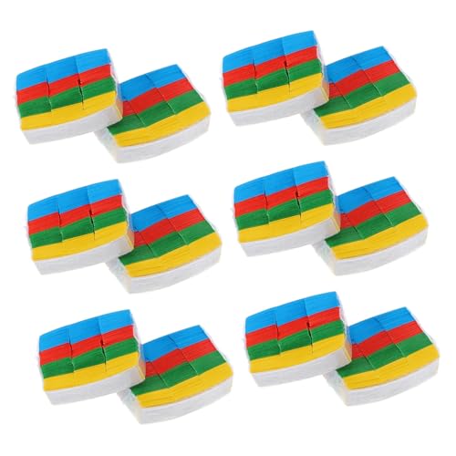 JUMPLAWN 1 Packung Regenbogen Konfetti Papier Rechteckige Papierschnipsel für Bastelprojekte Hochzeiten Feiertagsdekoration und Bühnenaufführungen JUMPLAWN 1 Packung Regenbogen Konfetti Papier Rechteckige Papierschnipsel für Bastelprojekte Hochzeiten Feiertagsdekoration und Bühnenaufführungen von JUMPLAWN
