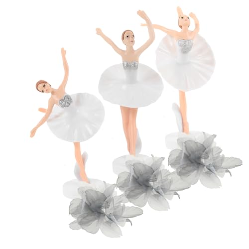 JUMPLAWN 1 Satz 6 Stk Ballettmädchen-ornamente Kuchen Braut- Figur Gothic Dekorationen Stütze Hochzeitstorte Topper Autodekoration Frauen Ballerina-tortenaufsatz Gittergewebe Weiß JUMPLAWN 1 Satz 6 Stk Ballettmädchen-ornamente Kuchen Braut- Figur Gothic Dekorationen Stütze Hochzeitstorte Topper Autodekoration Frauen Ballerina-tortenaufsatz Gittergewebe Weiß von JUMPLAWN