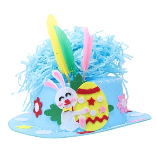 JUMPLAWN 1 Satz Diy Osterhaube Bastelset für Kreative Ostern Hüte mit Küken Eiern für Ostern Dekoration Material Kit für Geburtstagsfeiern Zufällige Farbe JUMPLAWN 1 Satz Diy Osterhaube Bastelset für Kreative Ostern Hüte mit Küken Eiern für Ostern Dekoration Material Kit für Geburtstagsfeiern Zufällige Farbe von JUMPLAWN