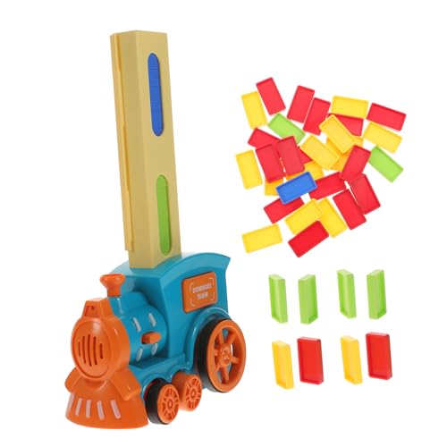 JUMPLAWN Kindereisenbahn-Spielzeug Für Jungen Und Mädchen Auto Abs Verbessert Die Eltern-Kind-interaktion Koordination Kreativ Pädagogisch Zufällige Farbe von JUMPLAWN