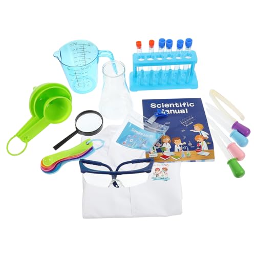 JUMPLAWN 1 Satz Experimentierkasten Science-Kits Für Zu Hause Wissenschaftler Rollenspiel Hauswissenschaftsspielzeug Für Lernspielzeug Für Plastik JUMPLAWN 1 Satz Experimentierkasten Science-Kits Für Zu Hause Wissenschaftler Rollenspiel Hauswissenschaftsspielzeug Für Lernspielzeug Für Plastik von JUMPLAWN