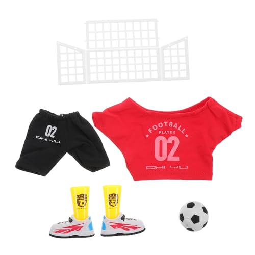 JUMPLAWN 1 Satz Mini-Fingerfußball Fingerfußballspiel Finger Fußball Mini Kid Educational Foosball Tischfußballspiel Fußball interaktives Tischspiel drehen rot JUMPLAWN 1 Satz Mini-Fingerfußball Fingerfußballspiel Finger Fußball Mini Kid Educational Foosball Tischfußballspiel Fußball interaktives Tischspiel drehen rot von JUMPLAWN