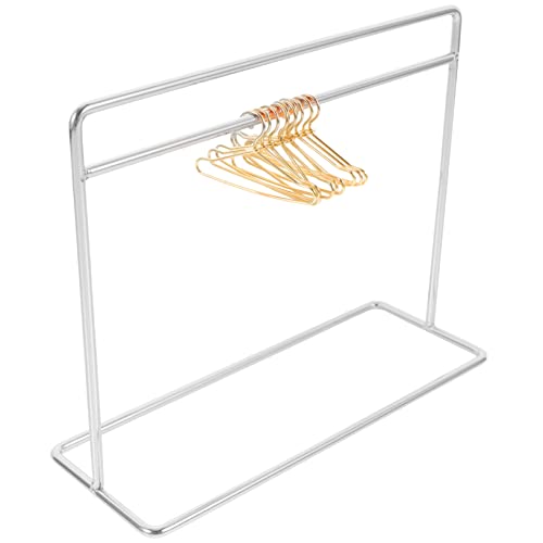 JUMPLAWN 1 Satz Mini Gestell kleiderbügel für puppenkleidung puppenkleiderbügel Puppenkleideraufbewahrungsregal puppenbügel Puppenregal und Aufhänger Puppenkleiderregal Eisen Silver JUMPLAWN 1 Satz Mini Gestell kleiderbügel für puppenkleidung puppenkleiderbügel Puppenkleideraufbewahrungsregal puppenbügel Puppenregal und Aufhänger Puppenkleiderregal Eisen Silver von JUMPLAWN