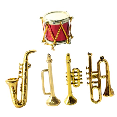 JUMPLAWN 1 Set Miniatur Saxophon Modell Baby Musical Instruments Mini Instrument Miniatur Instrument Modell JUMPLAWN 1 Set Miniatur Saxophon Modell Baby Musical Instruments Mini Instrument Miniatur Instrument Modell von JUMPLAWN