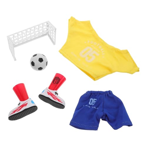 JUMPLAWN 1 Satz Mini-fingerfußball Finger Fußball Mini Kid Educational Foosball Lustige Tischplatte Desktop-fußballspielzeug Fingerfußballspiel Yellow Plastik JUMPLAWN 1 Satz Mini-fingerfußball Finger Fußball Mini Kid Educational Foosball Lustige Tischplatte Desktop-fußballspielzeug Fingerfußballspiel Yellow Plastik von JUMPLAWN