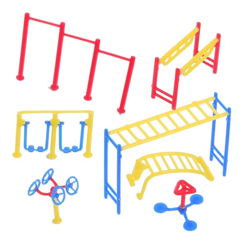 JUMPLAWN 1satz Miniaturisiertes Fitnessset Für Puppenhäuser Maßstab Tragbares Sportgeräte-Modell Für Kreative Szenerien Und Schreibtisch-Dekoration Für Miniatur-fitnessumgebungen JUMPLAWN 1satz Miniaturisiertes Fitnessset Für Puppenhäuser Maßstab Tragbares Sportgeräte-Modell Für Kreative Szenerien Und Schreibtisch-Dekoration Für Miniatur-fitnessumgebungen von JUMPLAWN