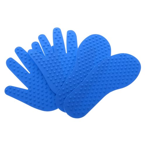 JUMPLAWN 1 Satz Sensorische Bodenmatten für Kindergarten Hand und Fußabdrücke aus Weichem Material Spielzeuge für Koordination und Balanceentwicklung von JUMPLAWN