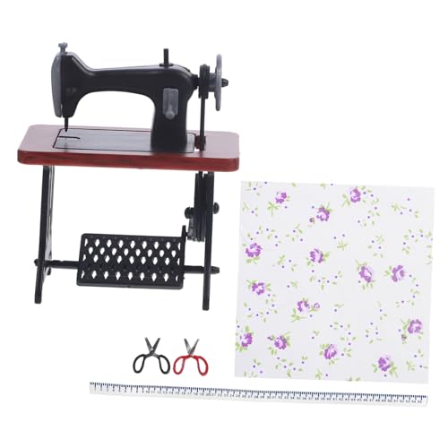 JUMPLAWN 1 Satz nähmaschinen Modell Mini Dekoration winzige Nähmaschine Tiny-House-Einrichtung 1 Nähmaschine im Maßstab 12 Spielgeschenk vortäuschen nähmaschine Plastik rot JUMPLAWN 1 Satz nähmaschinen Modell Mini Dekoration winzige Nähmaschine Tiny-House-Einrichtung 1 Nähmaschine im Maßstab 12 Spielgeschenk vortäuschen nähmaschine Plastik rot von JUMPLAWN