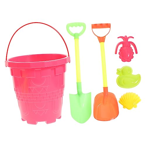 JUMPLAWN 1 Set 6 Teiliges Strandeimer Set Schaufelspielzeug Multifunktionales Hamsterkorken Hamstersand ATV Sommerhamster Krabbelspielzeug Hamster Kühlhaus Zwerghamsterhäuser von JUMPLAWN