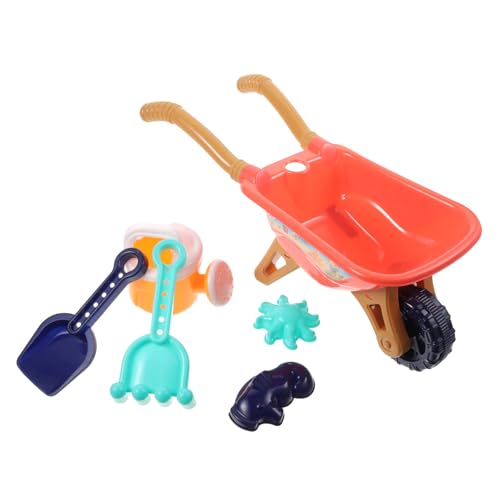 JUMPLAWN 1 Set 6pcs Strandspielzeug Kinderwagen Kinderspielzeug Strandkinder Sandspielzeug Wasserball Wasserbälle Für Den Strand Sandtrichterspielzeug Orange Plastik JUMPLAWN 1 Set 6pcs Strandspielzeug Kinderwagen Kinderspielzeug Strandkinder Sandspielzeug Wasserball Wasserbälle Für Den Strand Sandtrichterspielzeug Orange Plastik von JUMPLAWN