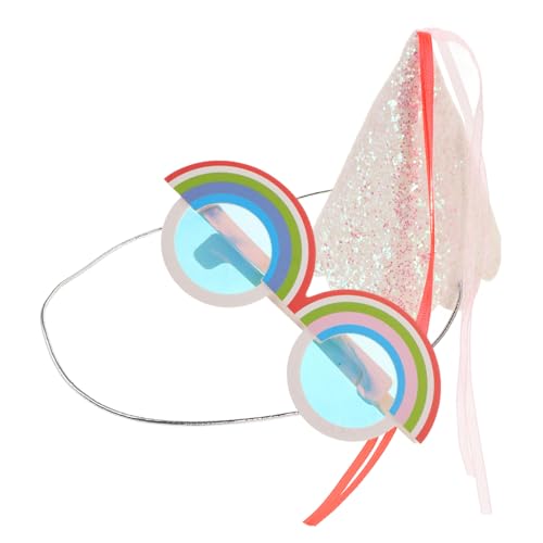 JUMPLAWN 1 Set Geburtstagsrequisiten Vorrichtung Boxsack Für Transparente Topperplatte Kinderkuchen Brille Kinderhut Kinderwerkzeuge Transparente Aufbewahrungsklammer Stempel Pinzette von JUMPLAWN