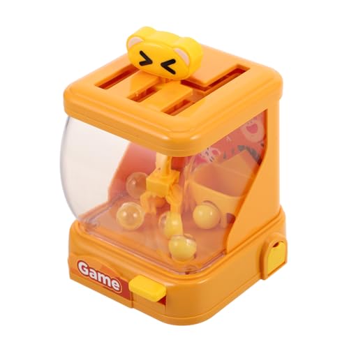 JUMPLAWN 1 Set Kinder Klaue Maschine Und Basketball Spiel Handheld Klaue Maschine Lustige Klaue Spielzeug Mini Fangen Maschine Ball Fangen Spielzeug Klaue Maschine von JUMPLAWN