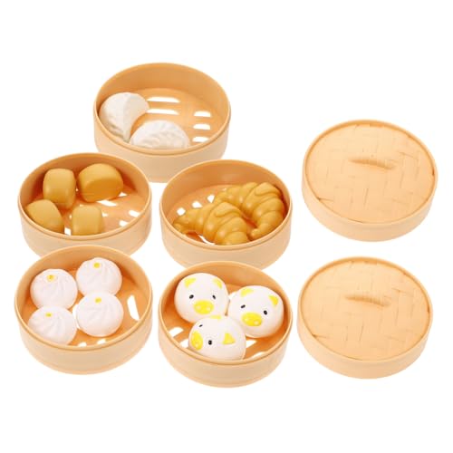 JUMPLAWN 1 Set Küchenspielzeug Mini Lebensmittel Rollenspiel Rollenspiel Essen Für Küchenspielküchenzubehör Chinesisches Spielessen Kinderküchenzubehör Küchenspielset von JUMPLAWN