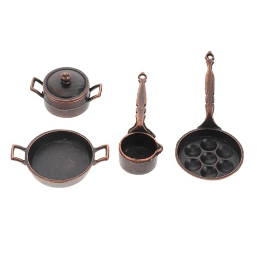JUMPLAWN 1 Set Mini Küchenset DIY Metall Kochgeschirr Puppenhaus Küchenzubehör Modell Puppenhaus Modell Mini Geschirr Kleines Puppenhaus Geschirr JUMPLAWN 1 Set Mini Küchenset DIY Metall Kochgeschirr Puppenhaus Küchenzubehör Modell Puppenhaus Modell Mini Geschirr Kleines Puppenhaus Geschirr von JUMPLAWN