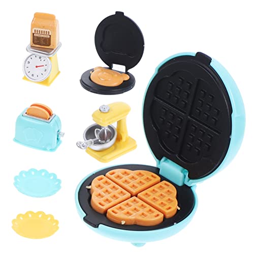 JUMPLAWN 1 Set Mini Küchenwerkzeuge Mini Mixer Ornamente Für Spielzeughaus Mikro Küchenspielzeug Miniatur Raumornamente Miniatur Backspielzeug Miniatur Schmuck Mini Modell Mini von JUMPLAWN