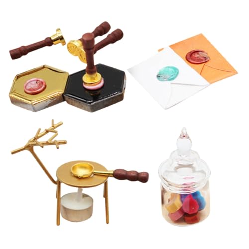 JUMPLAWN 1satz Miniatur Feuerlack Stempel Für Puppenhaus Dekoration Niedliche Miniatur Ornamente Für Puppenhäuser Fotorequisiten Und Kreative Raumgestaltung JUMPLAWN 1satz Miniatur Feuerlack Stempel Für Puppenhaus Dekoration Niedliche Miniatur Ornamente Für Puppenhäuser Fotorequisiten Und Kreative Raumgestaltung von JUMPLAWN