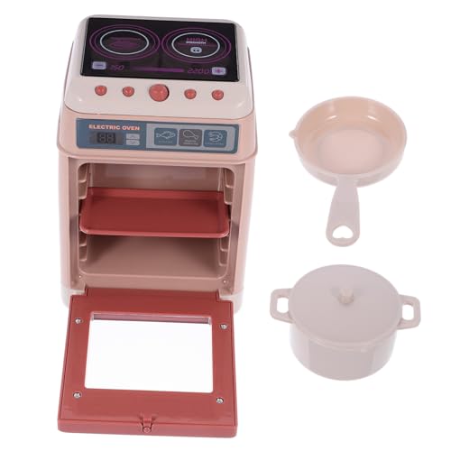 JUMPLAWN 1 Set Ofenspielzeug Mini Ofenspielzeug Für Kleinkinder Lernspielzeug Simuliertes Haushaltsgerät Simulationsofen Trinkbrunnenmodell Sensorisches Für Sensorisches Rosa von JUMPLAWN