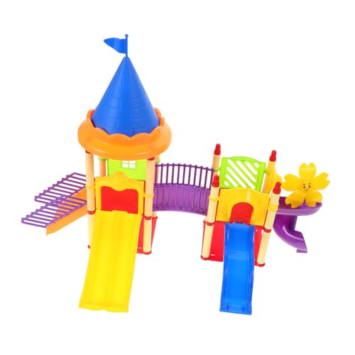 JUMPLAWN 1 Set Rutsche Kleine Rutsche Modell Mini Kleines Modell Innen Modell Auto Modell Modell Aufblasbare Innen Modell Puppenhaus Modell Kunststoff von JUMPLAWN