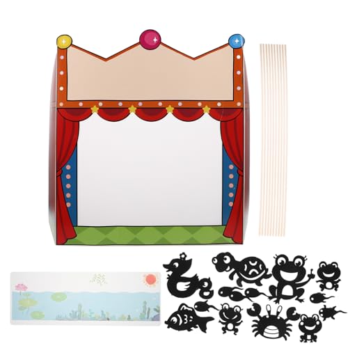 JUMPLAWN Pädagogisches Bastelset Schattenpuppentheater-Requisiten Für Die Puppenherstellung Für Kinder JUMPLAWN Pädagogisches Bastelset Schattenpuppentheater-Requisiten Für Die Puppenherstellung Für Kinder von JUMPLAWN