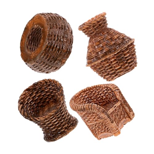JUMPLAWN 1 Set Simuliertes Rattan Modell Miniaturmöbel Modell Miniatur Gefälschter Rattan Stuhl Mini Puppenmöbel Mini Möbel Für Puppenhaus Mini Gartendekor Kunstharz Hellbraun JUMPLAWN 1 Set Simuliertes Rattan Modell Miniaturmöbel Modell Miniatur Gefälschter Rattan Stuhl Mini Puppenmöbel Mini Möbel Für Puppenhaus Mini Gartendekor Kunstharz Hellbraun von JUMPLAWN