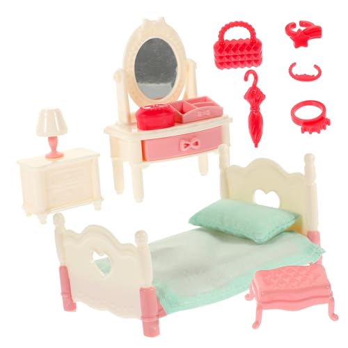 JUMPLAWN 1 Set Simuliertes Schlafzimmerzubehör Set Puppenmöbel DIY Puppenhaus Winzige Miniaturen Hausdekoration Modelle Wohnaccessoires Mini Puppenhausmöbel Kunststoff JUMPLAWN 1 Set Simuliertes Schlafzimmerzubehör Set Puppenmöbel DIY Puppenhaus Winzige Miniaturen Hausdekoration Modelle Wohnaccessoires Mini Puppenhausmöbel Kunststoff von JUMPLAWN