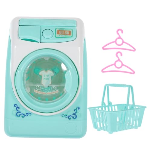 JUMPLAWN 1 Set Waschmaschinenspielzeug Kleine Waschmaschine Waschmaschinenspielzeug Waschmaschinenspielzeug Kinderspielzeug Simulierte Waschmaschine Realistisches Für Zuhause von JUMPLAWN