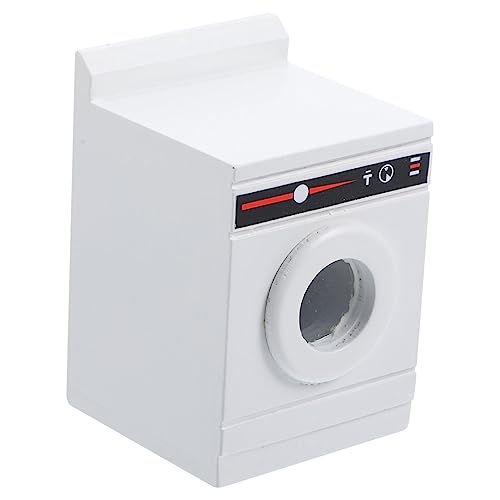 JUMPLAWN 1 Stück Mini Waschmaschine Wäschewaschmaschinen Trockner Mini Trockner Kleine Waschmaschine Entzückendes Waschmaschinenmodell Simulationswaschmaschine Nachahmung Einer von JUMPLAWN