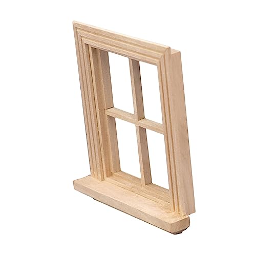 JUMPLAWN Miniatur- -zubehör 1 Stück Miniatur-Fenster Kinderspielzeug Für Die Dekoration Von Spielzeughäusern von JUMPLAWN
