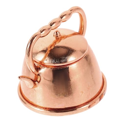 JUMPLAWN 1:12 Miniatur- Und Wasserkocher Elektrisch Pfefferminztee Mini Wasserkocher Hauszubehör Schwanenhals Tee Kann Vintage - Tee-Ei Salon Teedose Metall Rose Gold JUMPLAWN 1:12 Miniatur- Und Wasserkocher Elektrisch Pfefferminztee Mini Wasserkocher Hauszubehör Schwanenhals Tee Kann Vintage - Tee-Ei Salon Teedose Metall Rose Gold von JUMPLAWN