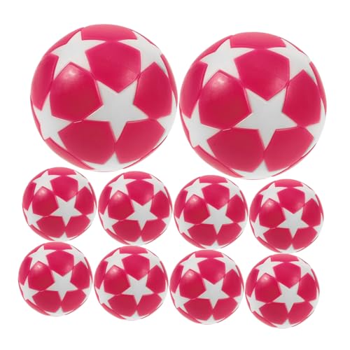 JUMPLAWN 10 Stück Fünf Sterne Tischfußballbecher Fußball Mini Fußbälle Fußballtraining Fußball Tischfußballball Fußballtischdekoration Offizielles Fußball Tischfußballspiel JUMPLAWN 10 Stück Fünf Sterne Tischfußballbecher Fußball Mini Fußbälle Fußballtraining Fußball Tischfußballball Fußballtischdekoration Offizielles Fußball Tischfußballspiel von JUMPLAWN