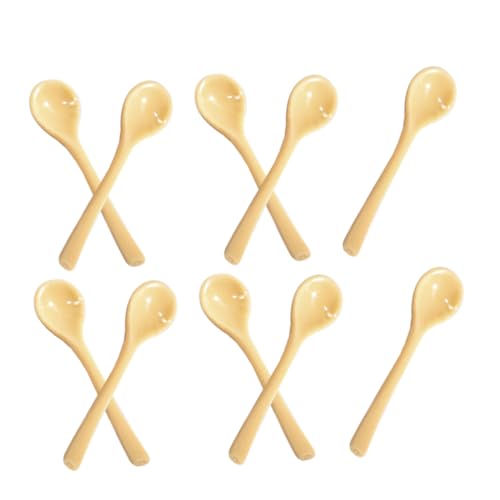 JUMPLAWN 10 Stück Mini Eisportionierer Mini Schaufel Snack Geschirr Löffel Miniatur Besteck Saugnapf Besteck Honigteller Babyspielzeug Mini Hausschmuck Gelbes Harz JUMPLAWN 10 Stück Mini Eisportionierer Mini Schaufel Snack Geschirr Löffel Miniatur Besteck Saugnapf Besteck Honigteller Babyspielzeug Mini Hausschmuck Gelbes Harz von JUMPLAWN