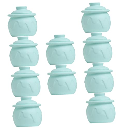 JUMPLAWN 10 Stück Mini -Essen und Gemüseglas Mini-Gurkenglas Modell eines Einmachglases Mini-Dekoration Mini-Einmachglas basteln Mini-Zubehör Harz Sky-Blue JUMPLAWN 10 Stück Mini -Essen und Gemüseglas Mini-Gurkenglas Modell eines Einmachglases Mini-Dekoration Mini-Einmachglas basteln Mini-Zubehör Harz Sky-Blue von JUMPLAWN