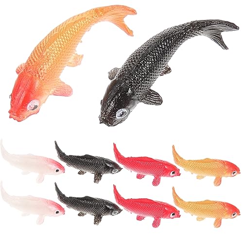 JUMPLAWN 10 Stück Puppenhaus-Modell Fisch Zubehör Puppenhaus Für Simulation Suchen Dekorationen Meerestiere Miniatur Figuren Winzig Modelle Zahlen Plastik JUMPLAWN 10 Stück Puppenhaus-Modell Fisch Zubehör Puppenhaus Für Simulation Suchen Dekorationen Meerestiere Miniatur Figuren Winzig Modelle Zahlen Plastik von JUMPLAWN
