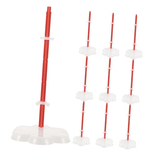 JUMPLAWN 10 Stück Puppenständer aus Robustem Kunststoff Hohe Doll Display Ständer mit Basis Stabiler Halter zur Puppenpräsentation Platzsparend und Einfach zu Handhaben für Sammler und JUMPLAWN 10 Stück Puppenständer aus Robustem Kunststoff Hohe Doll Display Ständer mit Basis Stabiler Halter zur Puppenpräsentation Platzsparend und Einfach zu Handhaben für Sammler und von JUMPLAWN
